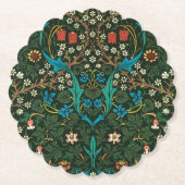 PAPIERDESIGN WILLIAM MORRIS "TULIPS" UNTERSETZER (Vorderseite)