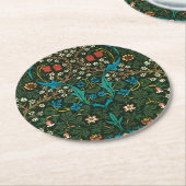 PAPIERDESIGN WILLIAM MORRIS "TULIPS" UNTERSETZER (Angewinkelt)