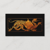 Papierdrache Visitenkarte (Rückseite)