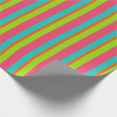 Papiere für die Abdeckung von Streifen Geschenkpapier (Ecke)