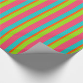 Papiere für die Abdeckung von Streifen Geschenkpapier (Ecke)