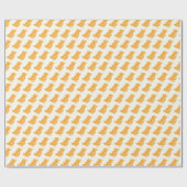 Papiere für die gelbe Farbe Geschenkpapier (Flach)