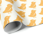 Papiere für die gelbe Farbe Geschenkpapier (Rolleneckpunkt)