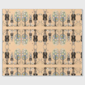 Papiere für die Papierentpackung Geschenkpapier (Flach)