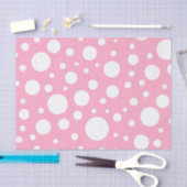 Papiere für die rosa Lochfraß Seidenpapier (Handwerk)