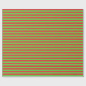 Papiere für die Umhüllung von mittelroten und grün Geschenkpapier (Flach)