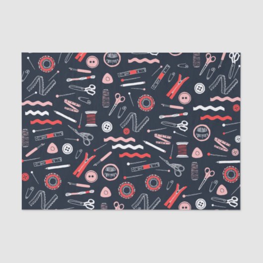 Papiere für Nähzubehör Seidenpapier (Vorderseite)