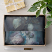 Papiere mit Lila Rose Seidenpapier (Geschenk)