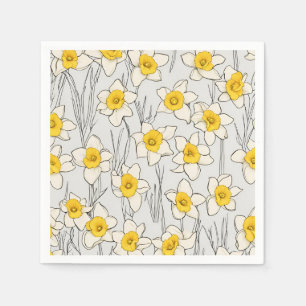 Papiere Napkins für die Herstellung von Daffodien Serviette