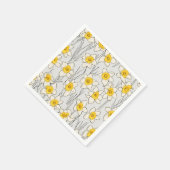 Papiere Napkins für die Herstellung von Daffodien Serviette (Ecke)