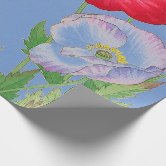 PAPIERE-PAPIERE MIT SCHALTFLÄCHE GESCHENKPAPIER (Ecke)