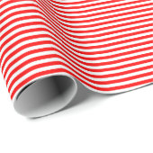 Papiere zum Abpacken von dünnen roten und weißen S Geschenkpapier (Rolleneckpunkt)