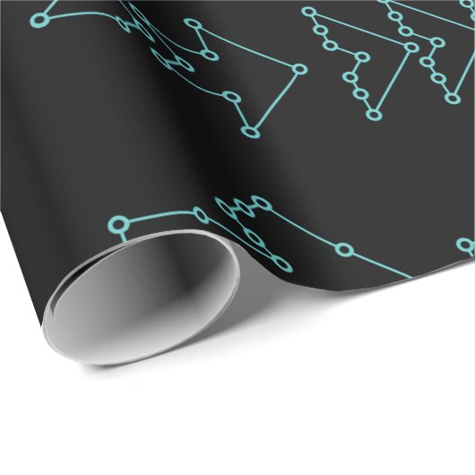 Papiere zum Entfernen gepunkteter Pfeile Geschenkpapier (Rolleneckpunkt)