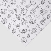 Papiere zum Thema Heimtiere Seidenpapier (Ausschnitt)