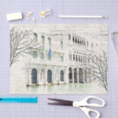 Papiere zum Vintagen Schreiben von Vogelzweigen in Seidenpapier (Handwerk)