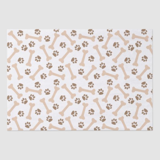 Papiere zum Wrappen von Knochen Seidenpapier (Vorderseite)