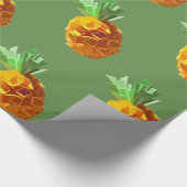 Papiere zum Wrapping von Ananas Geschenkpapier (Ecke)