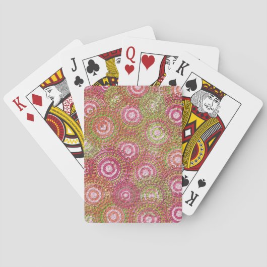 Papiereffekt Spielkarten (Rückseite)
