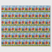 Papiereinkaufstaschen Verkauf Online Geschenkpapier (Flach)