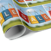 Papiereinkaufstaschen Verkauf Online Geschenkpapier (Rolleneckpunkt)