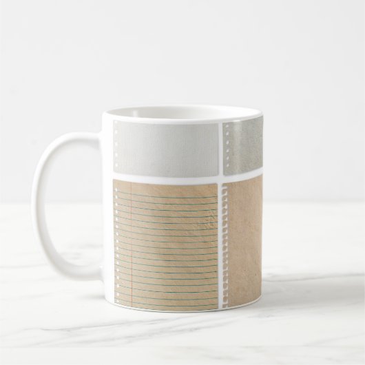 Papierelemente Hintergrund Design Elemente Kaffeetasse (Links)