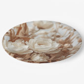 Papieren Bordje Pappteller (Schrägansicht)