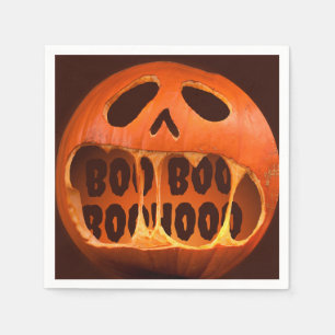 Papieren Napkin-Halloween-Party-Kürbis Serviette