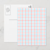 Papiererzeugnisse Postkarte (Vorne/Hinten)
