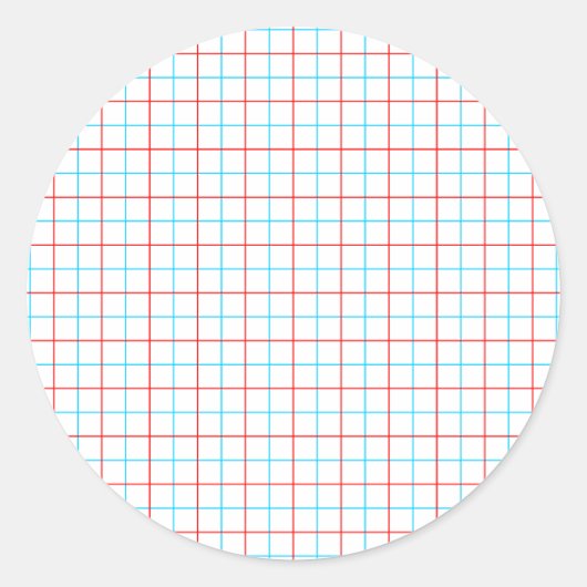 Papiererzeugnisse Runder Aufkleber (Vorderseite)