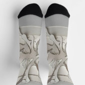 Papierexplosion Socken (Oben)