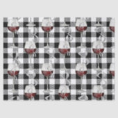 Papierfabrik Tissue Farmhouse trifft zeitgenössisc Seidenpapier (Vorderseite)