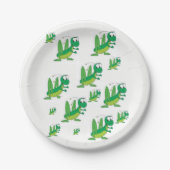 Papierfächer für Teller (Vorderseite)