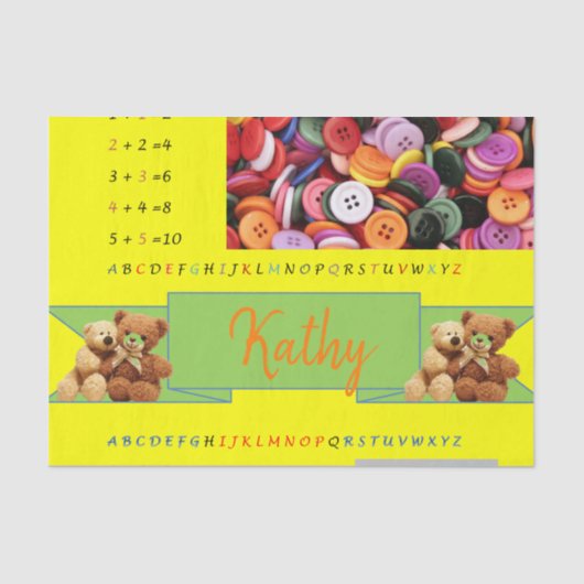 Papierfachkennzahlen Seidenpapier (Vorderseite)