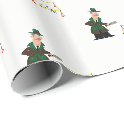 Papierfahnder Geschenkpapier (Rolleneckpunkt)