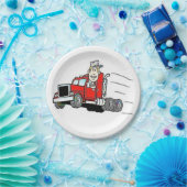 Papierfahrer Teller (Party)