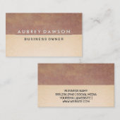 Papierfarbblock Visitenkarte (Vorne/Hinten)