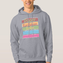 Papierfarbe Hoodie