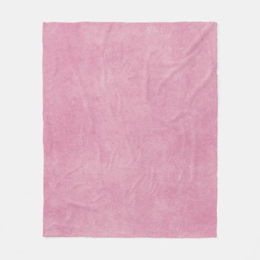 Papierfeder mit rosa Rose Fleecedecke (Vorderseite)