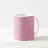 Papierfeder mit rosa Rose Kaffeetasse (VorderseiteRechts)