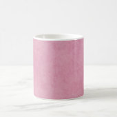 Papierfeder mit rosa Rose Kaffeetasse (Mittel)