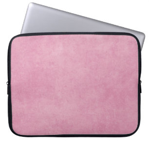 Papierfeder mit rosa Rose Laptopschutzhülle