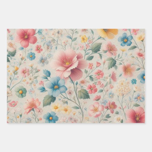 Papierfett Geschenkpapier Set (Vorderseite 2)