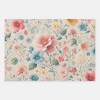 Papierfett Geschenkpapier Set