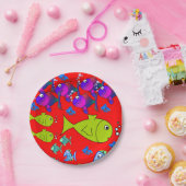 Papierfisch für Teller (Party)