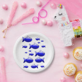 Papierfisch für Teller (Party)