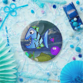 Papierfisch für Teller (Party)