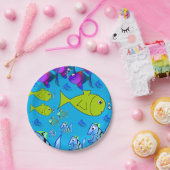 Papierfisch für Teller (Party)