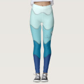 Papierflugzeug | Aktiv, Sport, Yoga Leggings (Vorderseite)