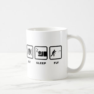 Papierflugzeug-Enthusiast Kaffeetasse