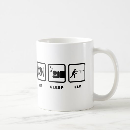 Papierflugzeug-Enthusiast Kaffeetasse (Rechts)